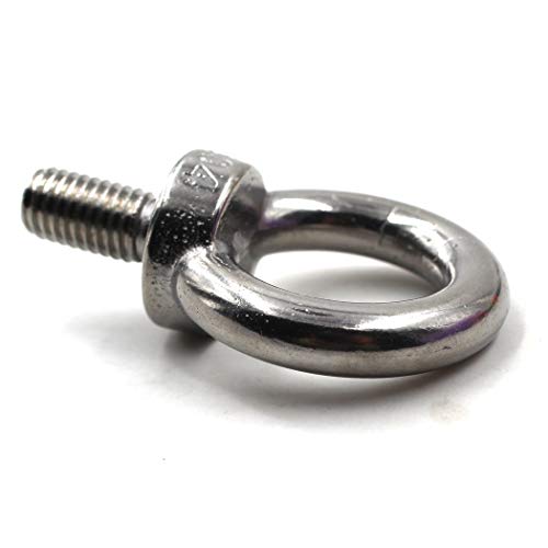 Image of M4 Eye Bolt 304 Stainless Steel Heavy Duty Lifting Ring Bolt Screws Pack of 20