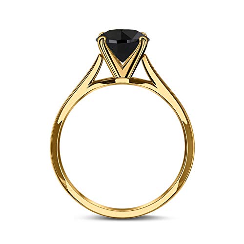 Blue Apple Co. Emerald Cut Cubic Zirconia Cathedral Solitaire Wedding Engagement Ring 925 Sterling Silver Center Stone-(7mmx5mm)3