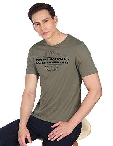 Image of U.S. Polo ASSN. Men's Cotton Regular Fit T-Shirt