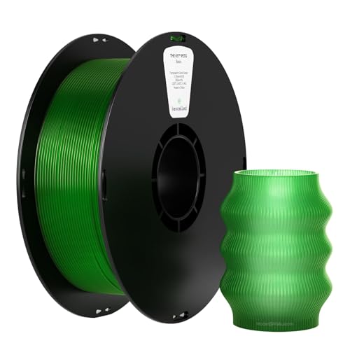 Filament kexcelled PETG GREEN TRANSPARENT