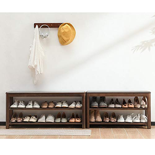 Étagère à chaussures avec banc de rangement robuste supportant 150 kg - 2