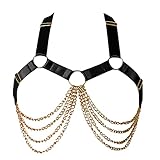 Regalo ideal: estas ligueros de arnés son muy de moda para reflejar la encantadora figura de las mujeres y las niñas, por lo que pueden ser regalos ideales para tu esposa, novia, amante