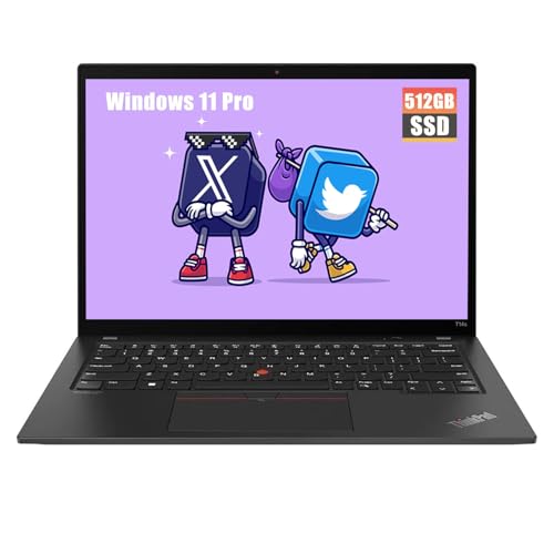Image of Lenovo Thinkpad T14S Business Laptop, 14 inch FHD(1920x1080), AMD Ryzen R5 4650U 2.1Ghz-4.0GHz, 16GB DDR4, 512GB SSD, Backlit Keyboard, Webcam, Windows 11Pro (Renewed)