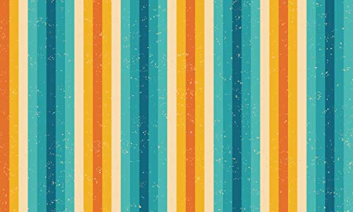 Image of DWELLSINDIA Vibrant Stripes Self Adhesive Wallpaper Waterproof, Scratch Resistant, Laminated 41cm x 244cm