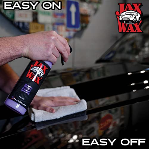 Jax Wax Body Shine Detailer - Spray Car Wax, Removes Water Spots And Dirt, Formulated With Natural Oil And Waxes For Superior Protection And Shiny Look - 32 Oz #TOP3