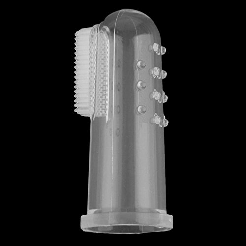 Silicone Finger Shaped Tooth Brush Specially Made for Babies (Transparent)-image-37