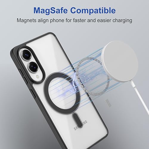 Image of Zapcase Back Case Cover for Samsung Galaxy S25 Edge | Compatible for Samsung Galaxy S25 Edge Back Cover | Scratch-Resistant | Black