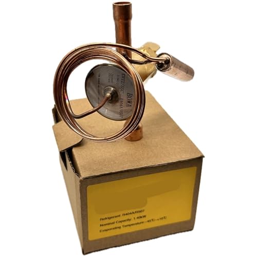 Válvula de expansión termostática para bomba de ca 3/8HP R404a/R507 TVX con conexión de soldadura for compresores Secop FR8.5CL LBP(Crt-3-r404)