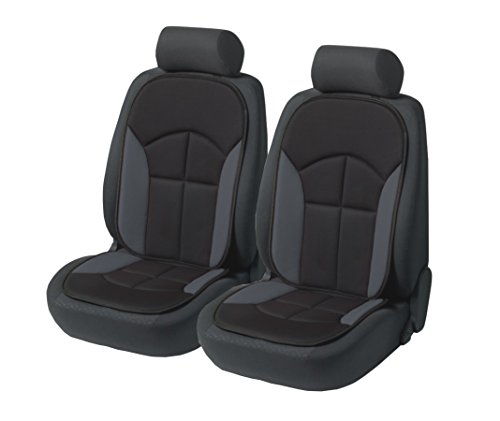 Preisvergleich Produktbild # Sitzauflage Sitzschoner paarweise NOVARA grau