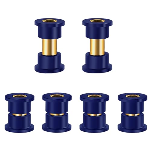 CLUBRALLY Front Upper A Arm Suspension for Club Car DS Gas/Electric Golf Cart,Polyurethane Bushing and Sleeve Kit 1016346 1016349 1016350