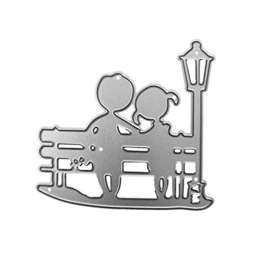 sunhoyu Stampin Up - Plantillas de Estampar para Scrapbooking (Metal)