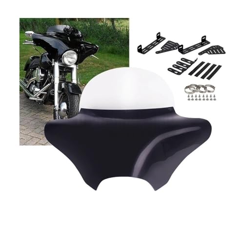 Kit carénage avant universel moto finition supérieure pour capot de phare