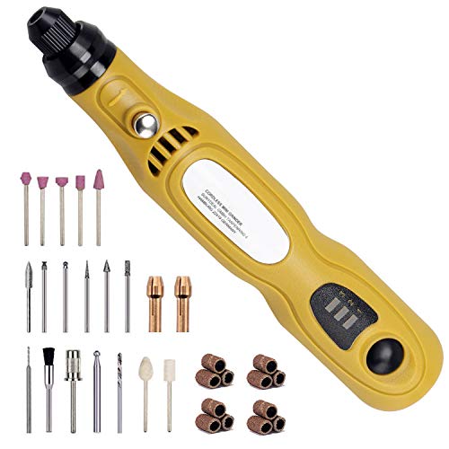 Preisvergleich Produktbild Multifunktionswerkzeug Mini, Ginour Mehrzweckschleifmaschine 3 Drehzahleinstellungen Multitool Werkzeug set