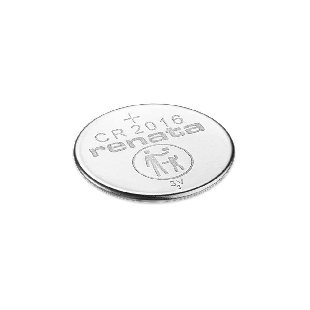 Renata CR2016 Lithium Bouton 3 V 90 mAh - Plateau 200 unités en Vrac