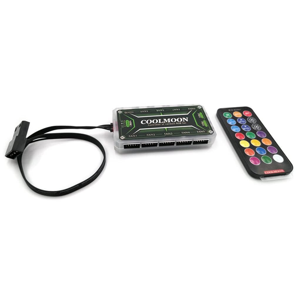 Controlador de cambio de color COOLMOON RGB con sincronización musical