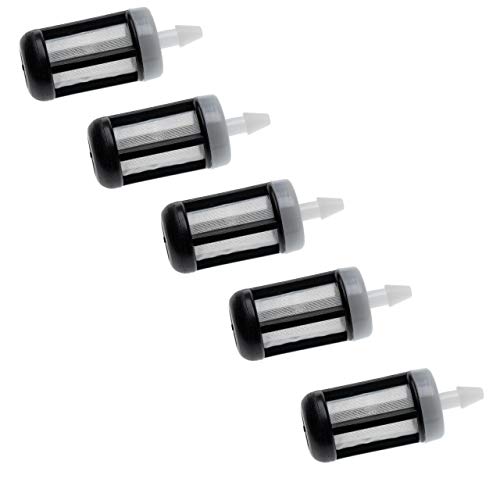 vhbw 5X Filtro de Combustible Compatible con Stihl FR 85, FR 85 T, FS 100, FS 100 R Herramienta de jardinería por ej. Motosierra, desbrozadora
