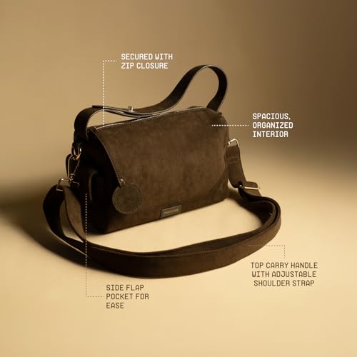 Image of Theater Bonbon Crossbody Duffle Bag for Women Structured Shoulder Handbag with Adjustable and Detachable Strap