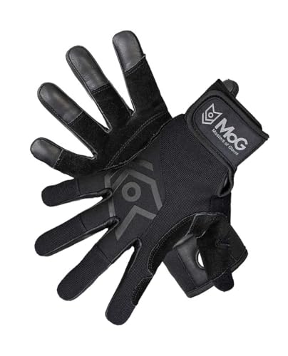 MOG Masters of Gloves 9162 Gants de descente de rappel, gants d'escalade, gants de protection tactique pour services d'urgence, militaires, policiers,...