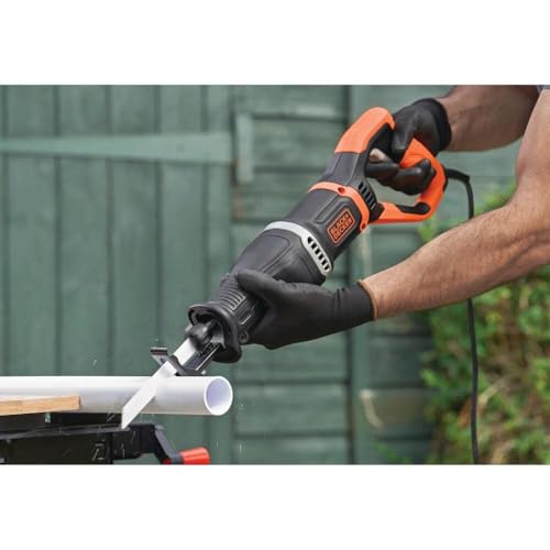 BLACK+DECKER 7 Amp Electric Reciprocating Saw with Removable Branch Holder (BES301K) thumbnail 8
