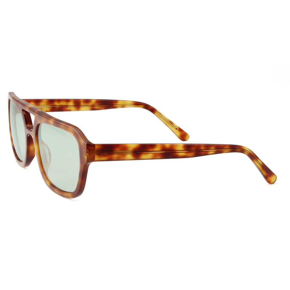 Occhiali da sole quadrati da donna Occhiali da sole in acetato bianco per uomo Occhiali grandi tonalità