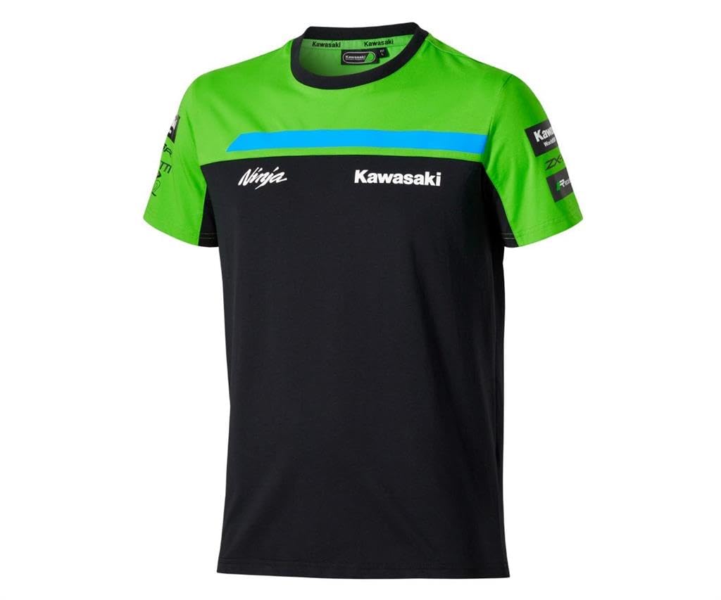 Kawasaki WSBK Team Replika - Maglietta da uomo