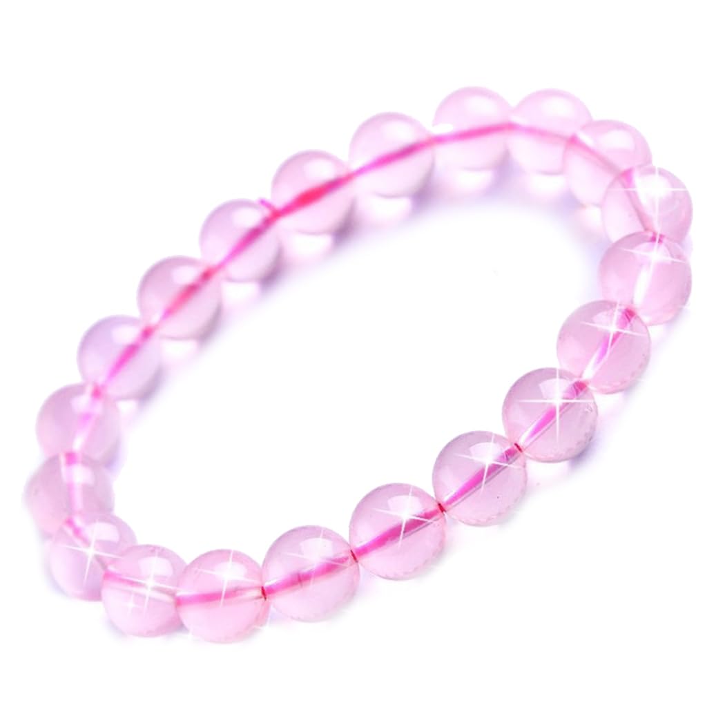 女子力アップで魅力倍増/スターディープローズクオーツ/パワーストーンブレスレット 女子力アップで魅力倍増/スターディープローズクオーツ