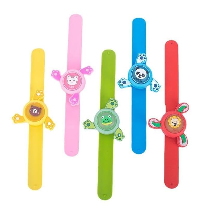 Image of PLUSPOINT Kids Wrist Band for Boys and Girls Slap Band Cute Cartoon Bracelet