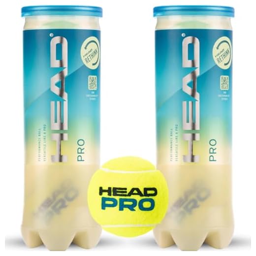 Bola de Tênis Head Pro 2 Tubos - 6 bolas