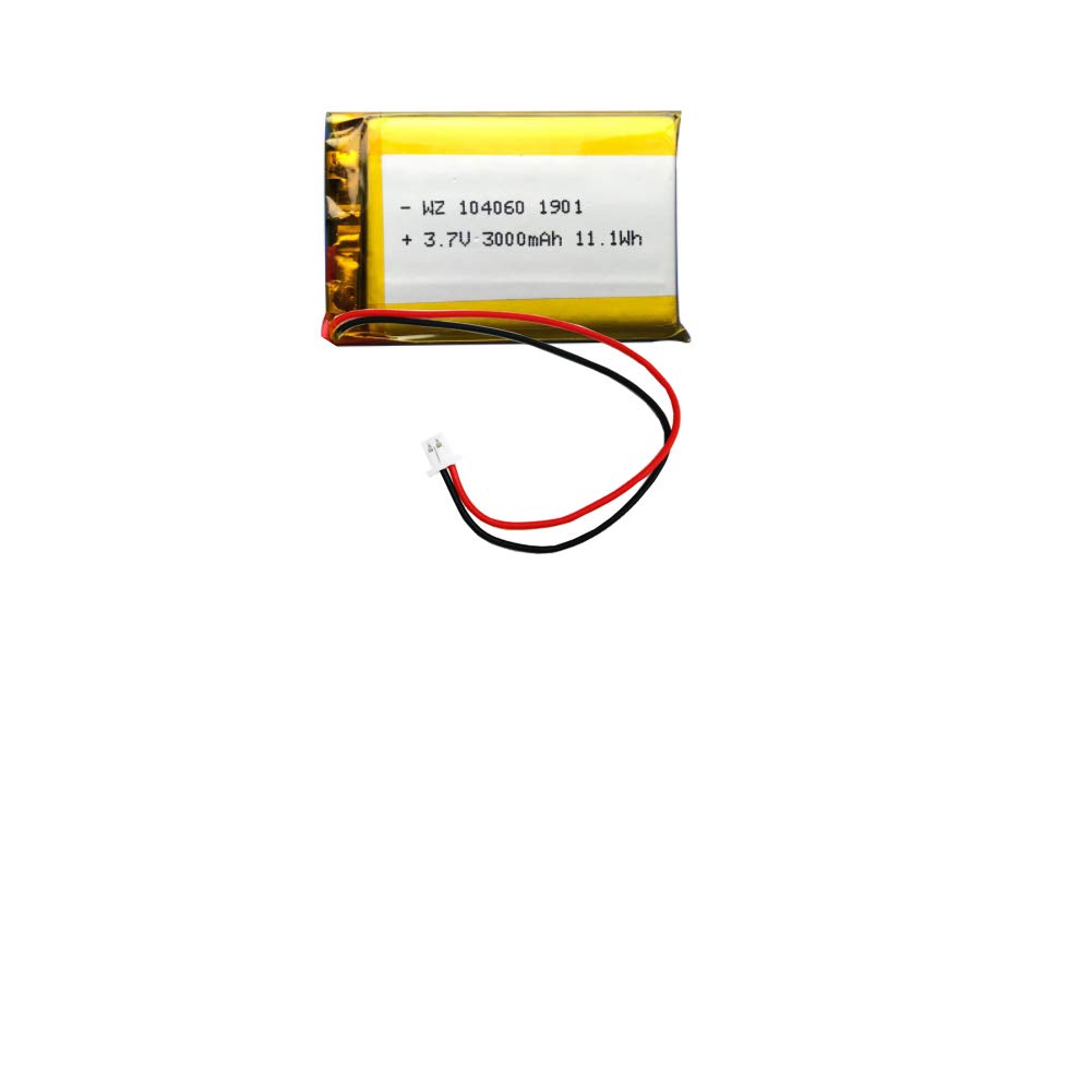 104060-3000mah Beauty Instrument Hydration Instrumentensprühgerät 3,7 V Polymer Lithium Batterie Laden