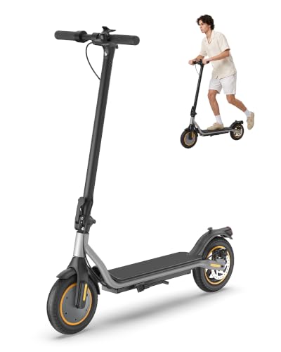 Image of Electric Scooter Adults, 1000W /500W Motor, 28 /21 Miles Max Range, 10'' /8.5 inch Tires All Terrain, 25 /20 MPH Top Speed, Lightweight Commuting E Scooter, Foldable for Adults Teens