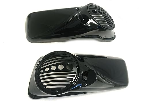 Tapas de parlantes 8" con puerto tweeter para Harley Touring miniatura 5