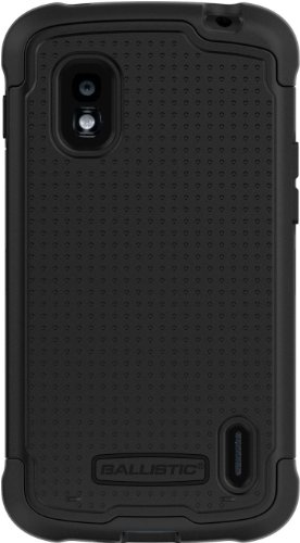Ballistic SG1098-M005 AGF SG Series Case for LG E960/NEXUS 4 - 1 Pack - Retail Packaging - Black