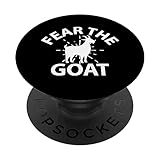 Goat Lover Funny - Fear The Goat PopSockets Adhesive PopGrip
