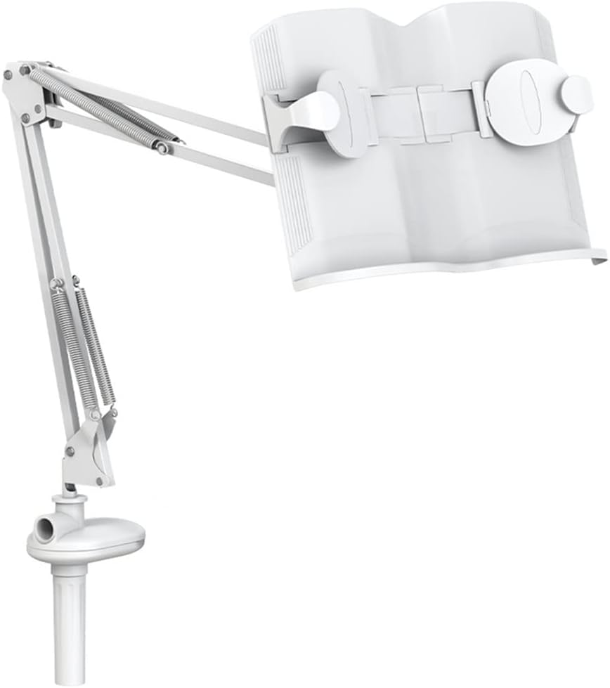 Desktop Long Arm Reading Bracket Multi Angle Rotation Holder Bed Stand Adjustable Rack Books(50-170cm)
