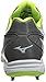 Mizuno Women's 9-Spike Advanced Sweep 3 Softball Shoe, Grey/White, 7 D US