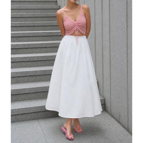 Image of Dsevht Kitten Heels for Women Jelly Square Open Toe Sandals Flip Flop Heel Summer Low Heeled Thong Sandals