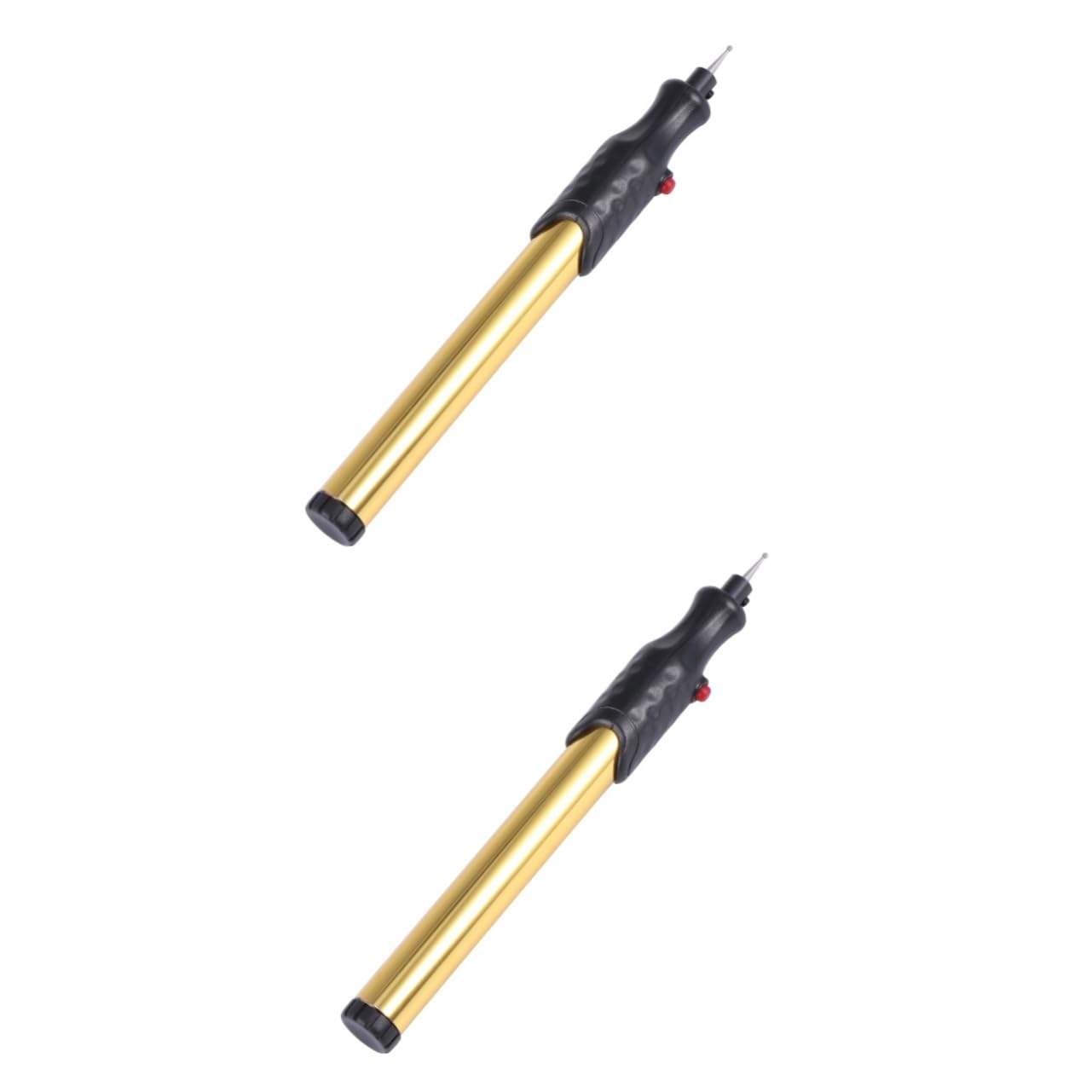 LALAFINA 2 Pcs -Free Mini Engraving Electric Engraving Scriber Precision Carving Tool Perfect for DIY Crafts