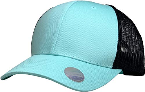 Image of Classic 6 Panel Cotton Twill Mesh Trucker Cap Hat Adjustable Snapback Hat