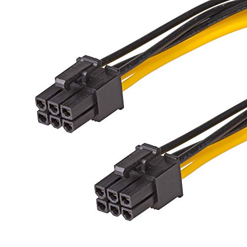 AKYGA AK-CA-49 2x PCI-E 6-Pin Female Adaptor Power Cable 40 cm