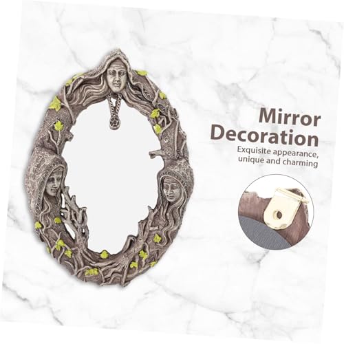 Espejo de maquillaje de escritorio diseño orejas de gato miniatura 6