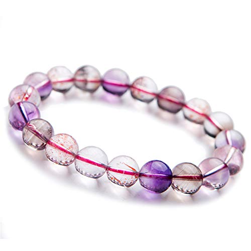 Bracelet Super Seven 10mm authentique le cadeau spirituel idéal en cristal