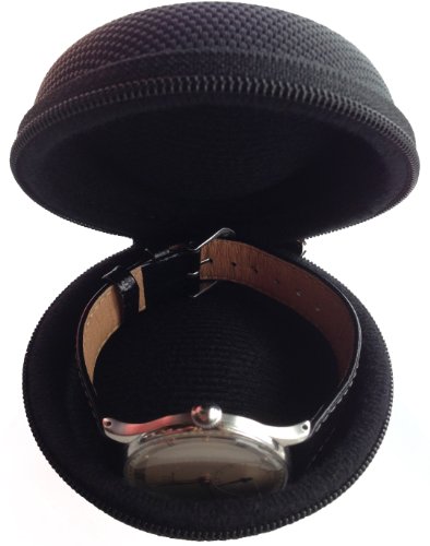 Casebudi Watch Travel Case - Small - Black #TOP2