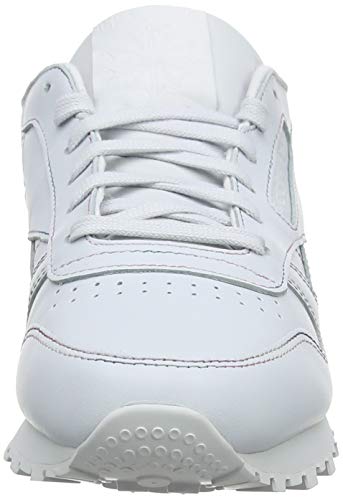 Image of Reebok Women's Cl Lthr Gymnastics Shoes, White (Space Dye /Spirit White Space Dye /Spirit White), 3 UK