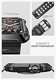 SUPCASE for Apple Watch 10 46mm Case with Band (Unicorn Beetle Pro), [Military-Grade Protection] [Scratch-resistant] Rugged Men Cover with Adjustable Strap Band for iWatch 10 46mm, Black - Image 4