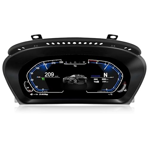 BMW E70 X5 E71 X6 2007-2013 CCC CIC 12.3インチ カーLCDデジタルダッシュボードクラスター計器パネルスピードメーターバーチャルコックピットに対応(E71 X6)