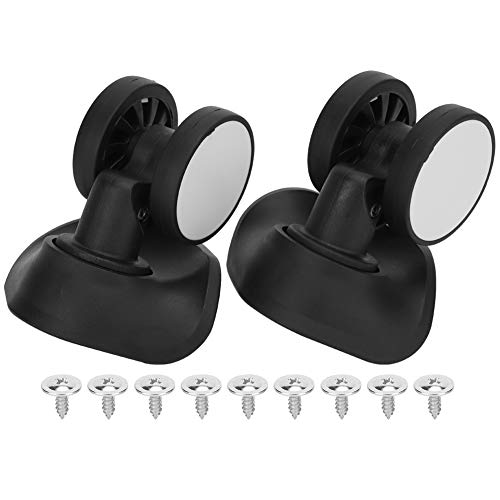 1 Pair Luggage Suitcase Wheels, Suitcase Bag Parts Wheels Casters Suitcase Replacement Accessory
