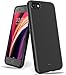 UNBREAKcable Case Compatible with iPhone SE 2020/2022, iPhone 8/7 - Soft Frosted TPU Stylish Cover for 4.7-inches iPhone SE 2022/2020/8/7 [Drop Protection, Non-slip] - Matte Black