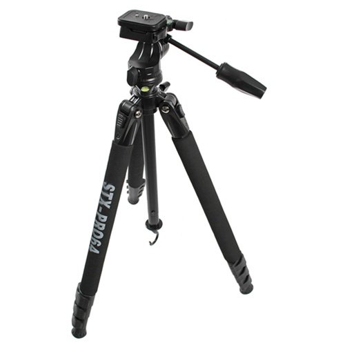 Stx Pro 64 Series 8 Lightweight Tripod With 3-Way Fluid Head And Case #TOP23