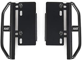 KYX Racing Metal Side Step Running Boards Foot-Plate Upgrades Parts Accessories for 1/24 RC Crawler Car Axial SCX24 Deadbolt JLU C10