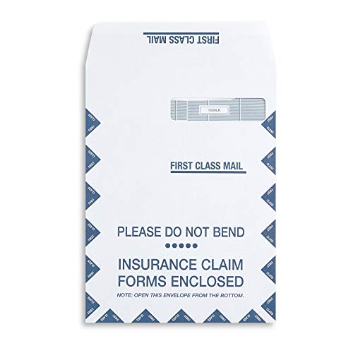 500-Large-CMS-1500-Form-Security-Envelopes-Single-Right-Window-Catalog-Envelopes-with-Self-Seal-Perfectly-Fits-HCFA-Medical-Billing-CMS-1500-Forms-9-X-12-12-Inch-500-Pack